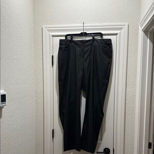 Straight leg Pinstripe dress pants